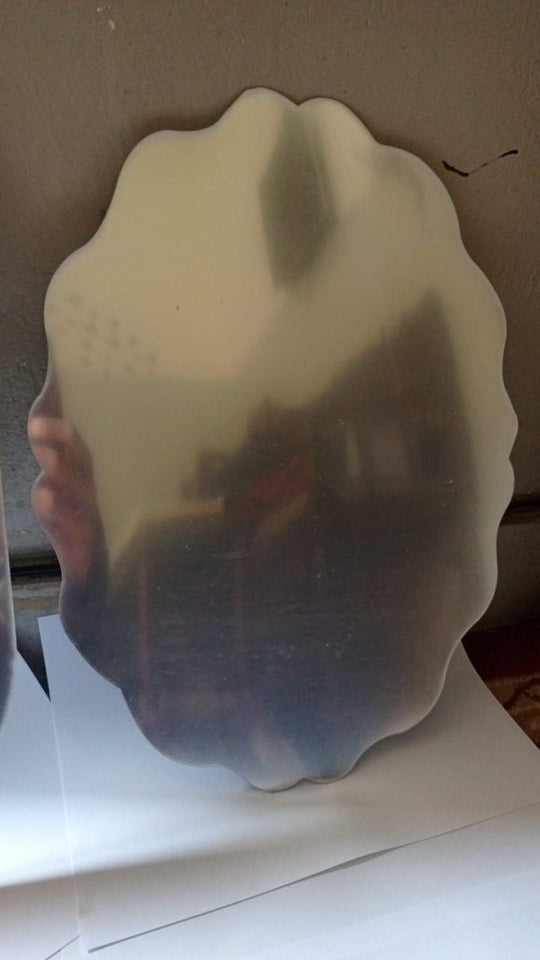 1pcs Decorative Wave Shaped Mirror /wavy Mirror, Long Wave Mirrors For Home Decors