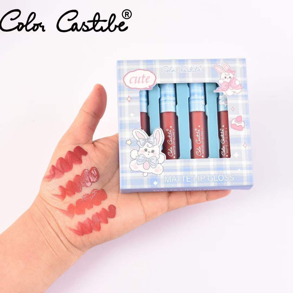 4 pcs color castle lip gloss ardrop27508328