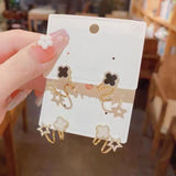 Elegant and cute star earings ardrop28126629