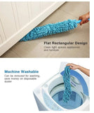 Microfiber fan cleaning duster steel body flexible fan mop for quick and easy cleaning of home kitchen car ceiling and fan dusting office fan cleaning brush with long rod ardrop27153476