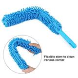 Microfiber fan cleaning duster steel body flexible fan mop for quick and easy cleaning of home kitchen car ceiling and fan dusting office fan cleaning brush with long rod ardrop27153476