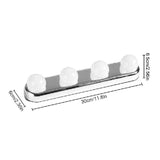 Portable led mirror light 4bulb makeup night light vanity light easy installed makeup studio lamp ardrop27307410