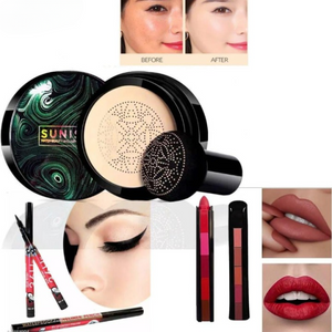 3 In 1 Makeup Deal – Foundation Powder, Eyeliner, Lipstick Pen