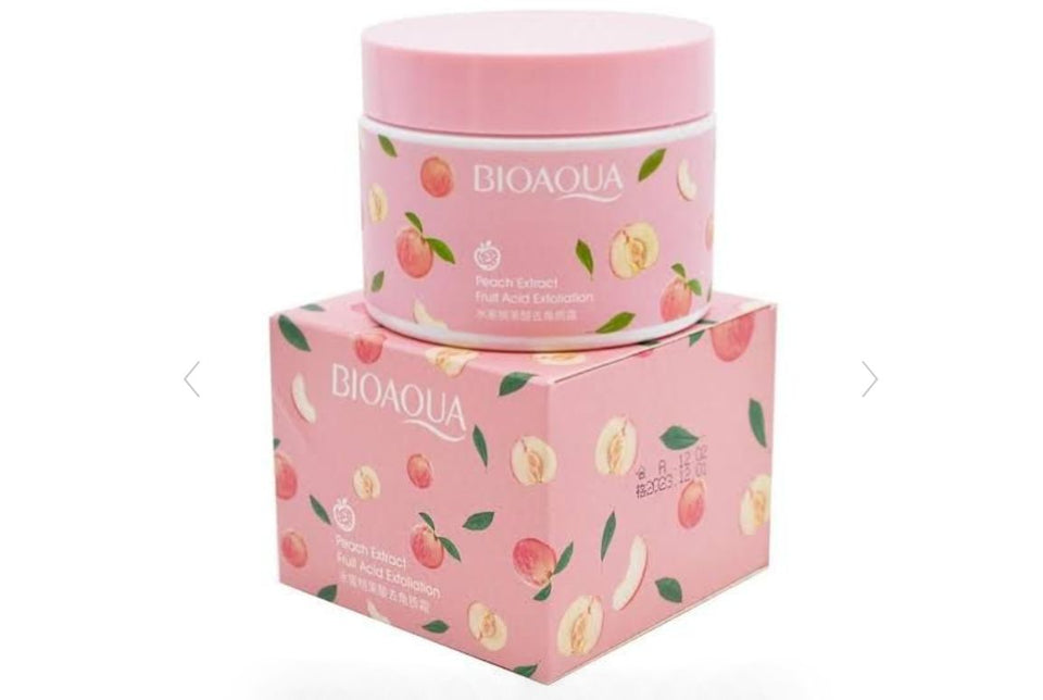 Bioaqua peach extract exfoliating gel face cream ardrop27208231