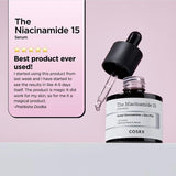 Cosrx The Niacinamide 15 Serum – 20ml Target Blemishes | Refine Pores | Brighten Skin