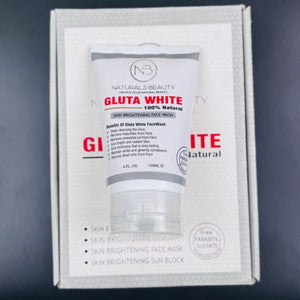 Gluta White Skin Brightening Face Wash – 120ml Gentle Cleanser For Radiant, Even-toned Skin – Deep Cleansing Formula With Natural Glow Boosting Ingredients For All Skin Types