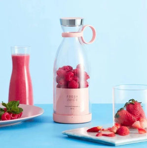 portable juicer 420 ml fresh juice anywhere