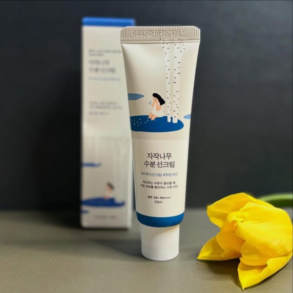 Round Lab Sunscreen For Face Pf50+ Pa++++ Sun Cream Birch Juice Moisturizing Skin Care Strong Uv Protection Korean Sunscreen 50ml